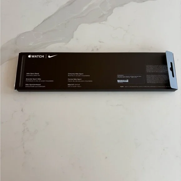 Apple Watch Nike Sport Band Obsidian Mist/Black - Picture 2 of 4